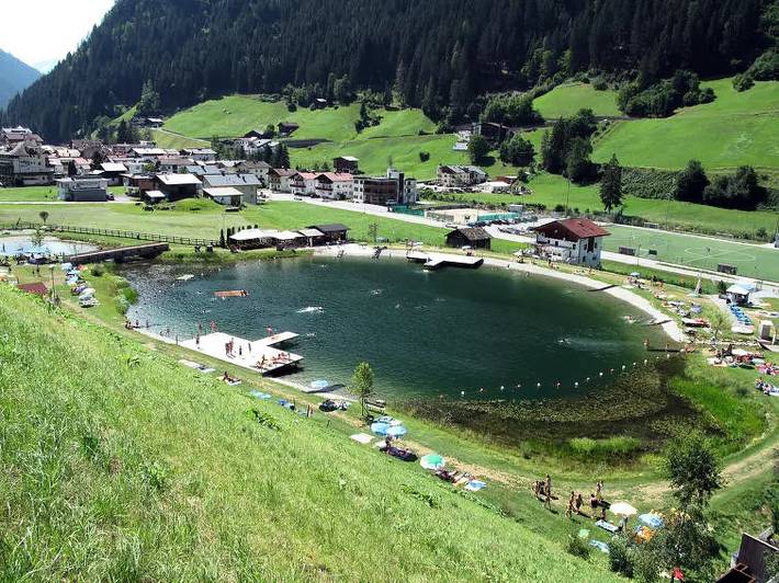 Ferienwohnung für 4 Personen, mit Garten, mit Haustier in See