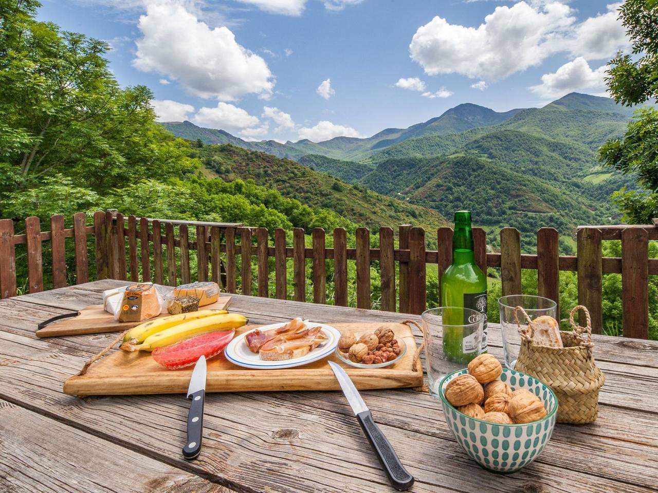 Appartement entier, Montegrande, Berghaus in idyllischer Lage in Teverga, Chaîne Cantabrique