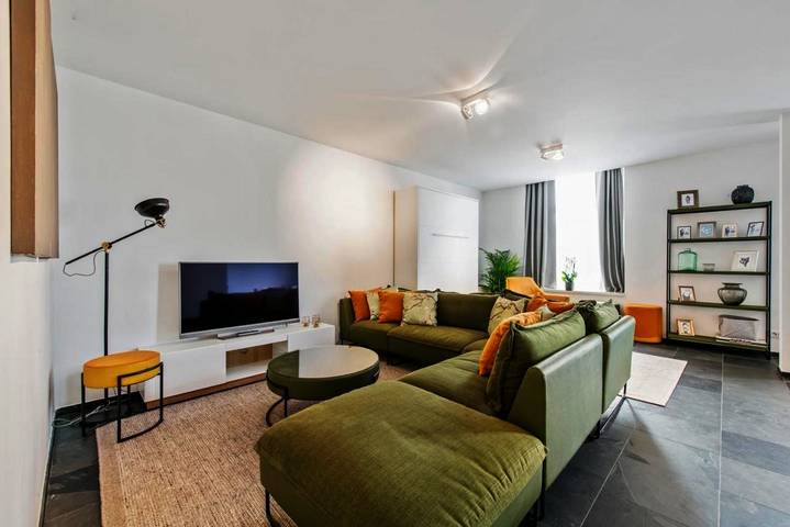 Vakantieappartement voor 6 personen, met terras en uitzicht in Gent