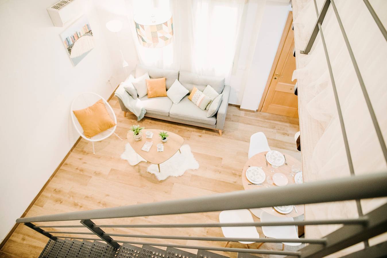 'Loft Alameda Center' met Wi-Fi en Airconditioning in Casco Antiguo, Sevilla
