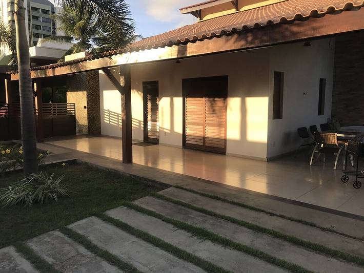 Casa de férias para 20 pessoas, com jardim e varanda em Cabedelo