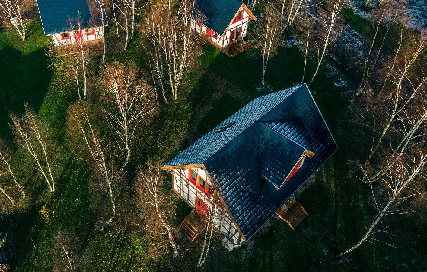Ferienhaus für 5 Personen mit Terrasse in Rowy, Garder See (Polen)