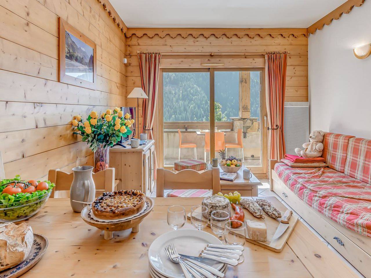 Apartamento entero, Champagny - Apartamento 6 pers, 3 piezas, 60m², Wifi, Parking, Balcón in Champagny-en-Vanoise, Parque Nacional de Vanoise