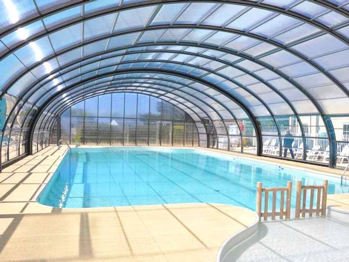 Wohnwagen für 6 Personen, mit Kinderpool und Pool