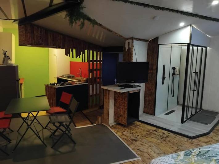 Chambre d’hôte pour 4 personnes, avec Terrasse