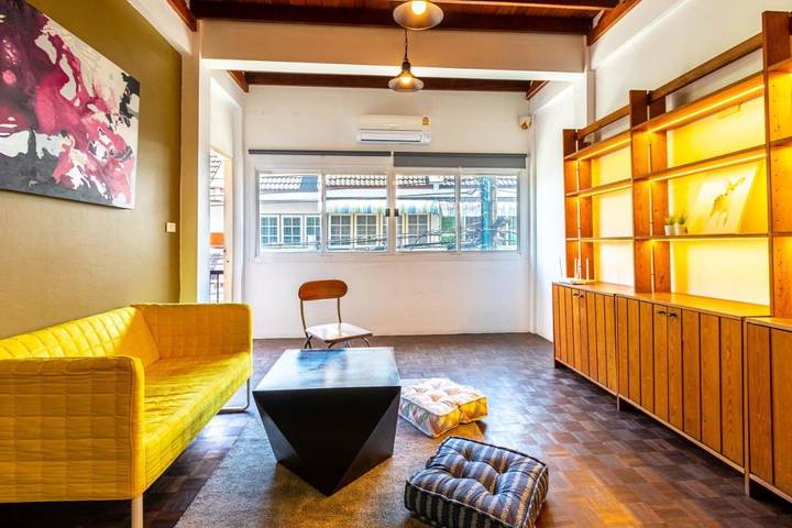 Apartamento para 6 personas, con jacuzzi y terraza en Bangkok