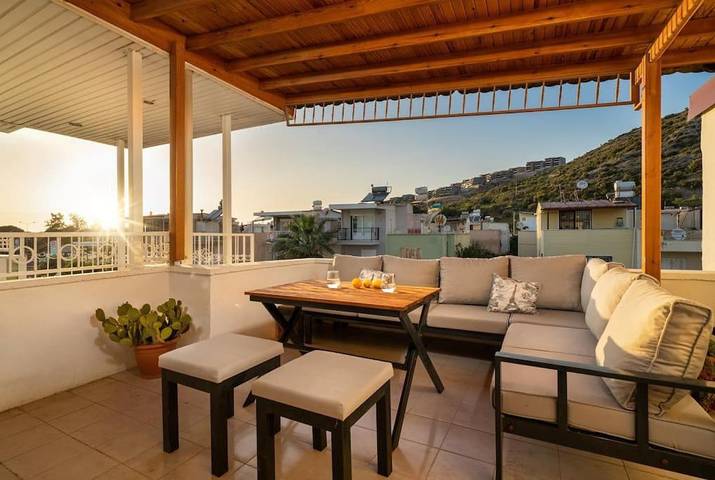 Vakantieappartement voor 6 personen, with uitzicht and tuin as well as uitzicht op het meer, kindvriendelijk in Kusadasi