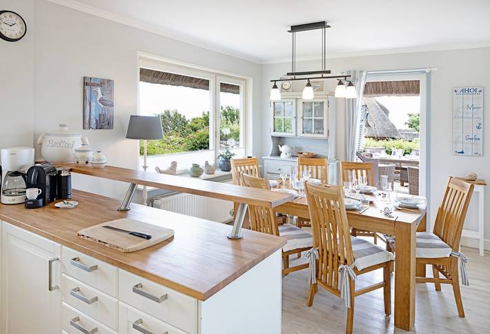 Ferienhaus mit Meerblick für 6 Personen, mit Garten und Ausblick sowie Sauna, mit Haustier auf Sylt - 3
