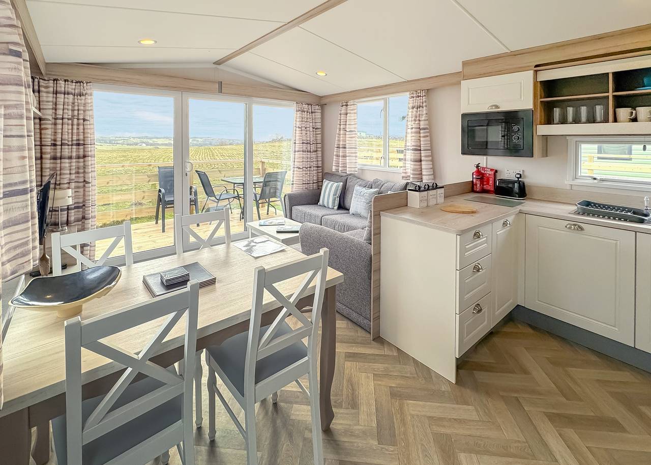 Cree 2 bed caravan in Dumfries und Galloway