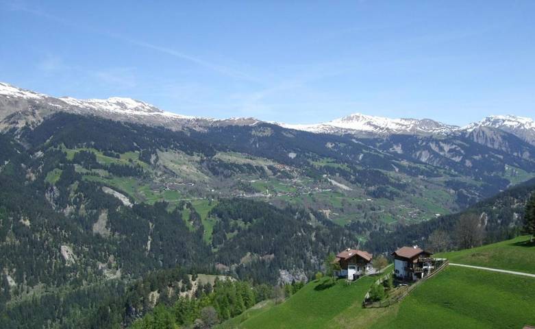 Ferienhaus für 3 Personen, mit Balkon und Terrasse sowie Garten und Ausblick in Tschiertschen-Praden