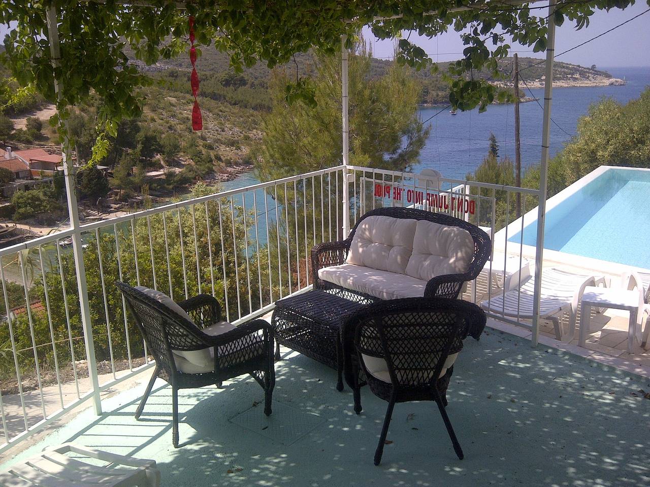 Fyrrumshus med terrass och utsikt över havet Vik Pribinja, Hvar K-15324 in Hvar City, Hvar