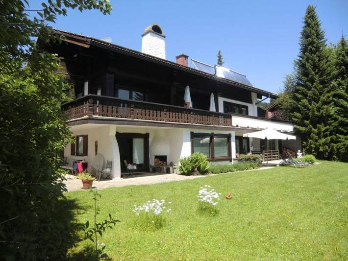 Hütte für 3 Personen, mit Balkon und Garten in den Allgäuer Alpen