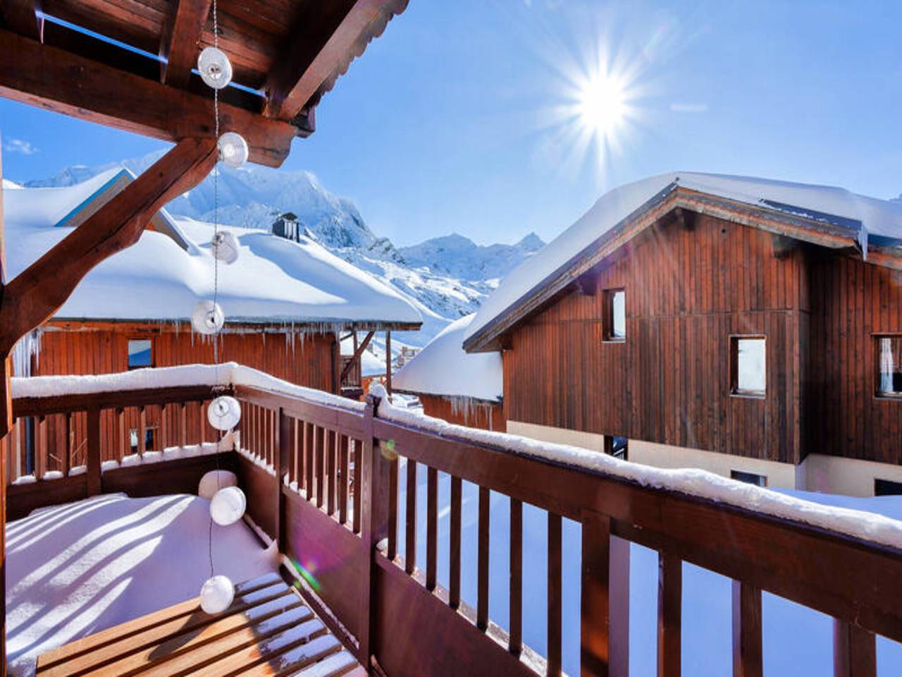 Geheel appartement, Appartement in Val Thorens met sauna en zwembad in Val Thorens, Massif de la Vanoise