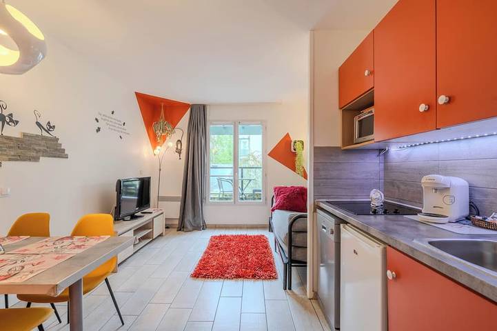 Ganze Wohnung, Idealer Aufenthalt im Disneyland Paris Serris für 4 Personen in Serris, Seine-et-Marne