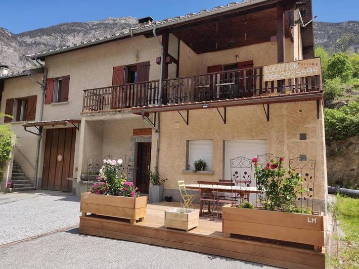 Location de vacances pour 3 personnes, avec balcon et vue à Le Lauzet-Ubaye - 3