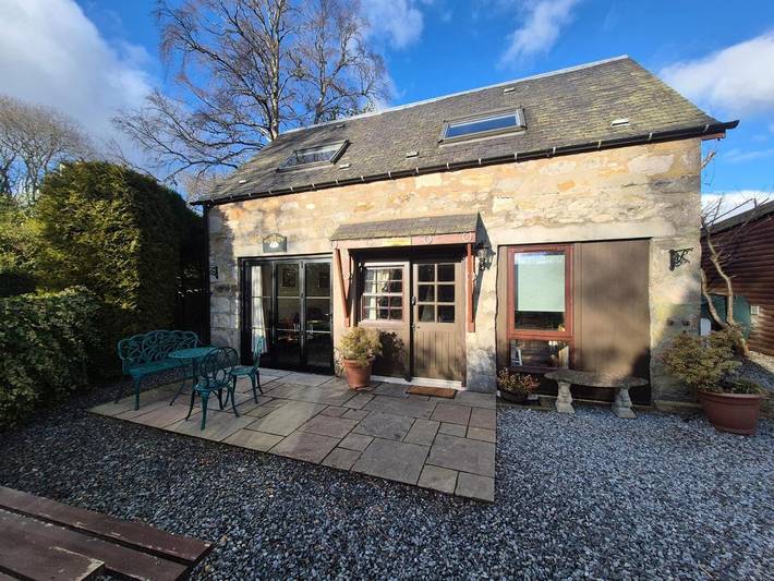 Holiday home for 4 people, with view and garden in Pitlochry