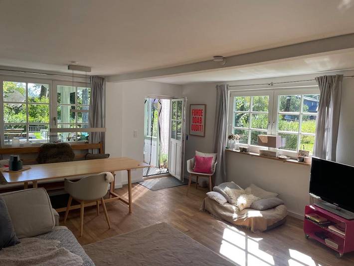 Ferienwohnung für 4 Personen, mit Balkon und Terrasse sowie Garten und Seeblick in Tutzing - 3
