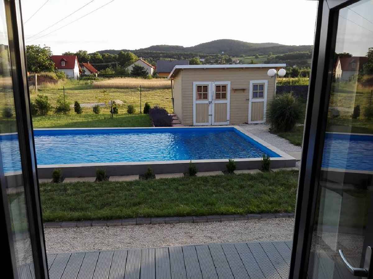 Ferienhaus modern eingerichtet mit Pool, Waschmaschine und Geschirrspüler  in Abrahamhegy, Balaton Region