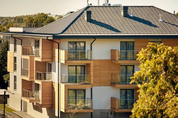 Apartament wakacyjny dla 4 osób, z Balkon i Taras w Busko-Zdrój