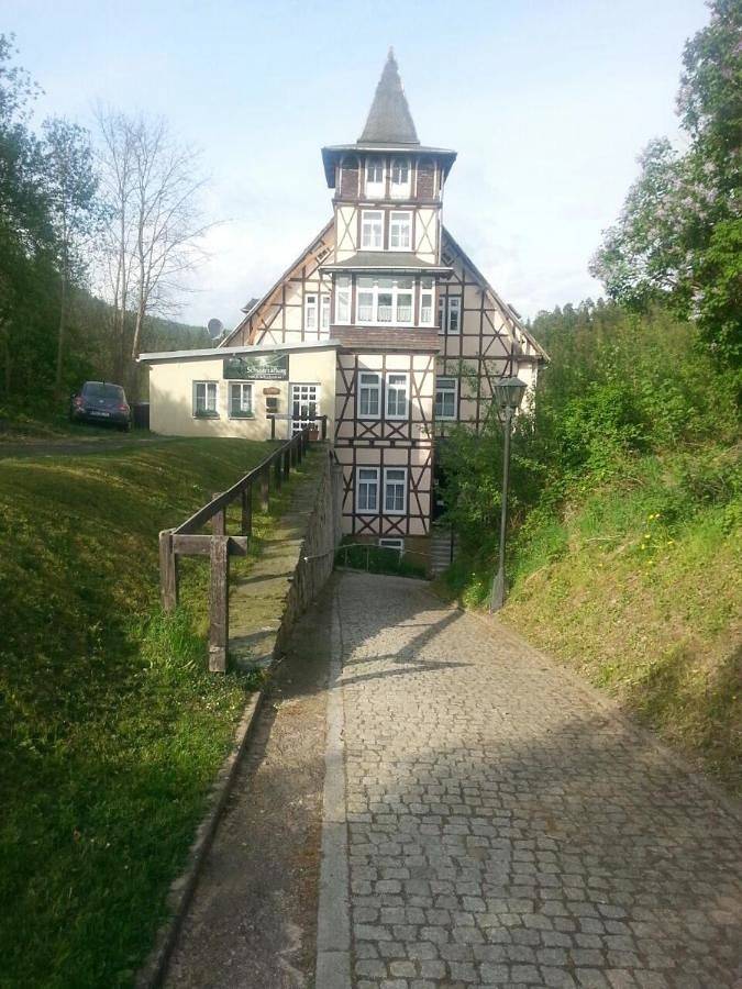 Hotel für 2 Personen, mit Terrasse und Ausblick in Schwarzburg