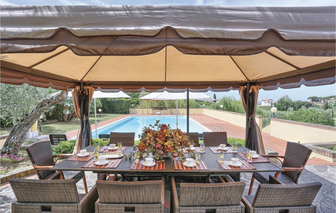 Toskana Wohnung mit Pool & Parkplatz. in Palaia, Pisa Provinz