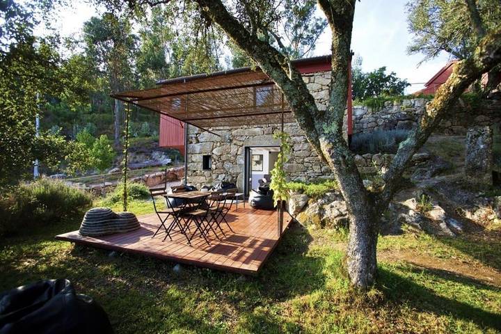 Apartamento de férias para 4 pessoas, com vista e terraço e ainda jardim and piscina, com animais de estimação em Arcos de Valdevez (Região)