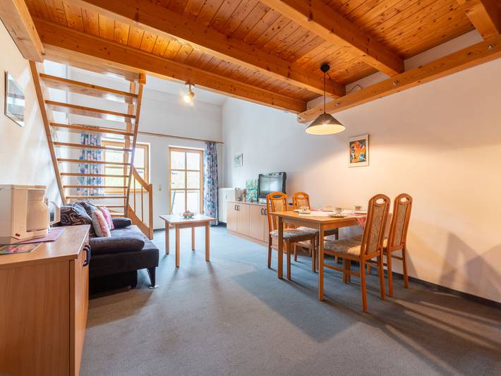 Ferienwohnung für 2 Personen, mit Balkon und Garten sowie Seeblick in Landkreis Cham - 2