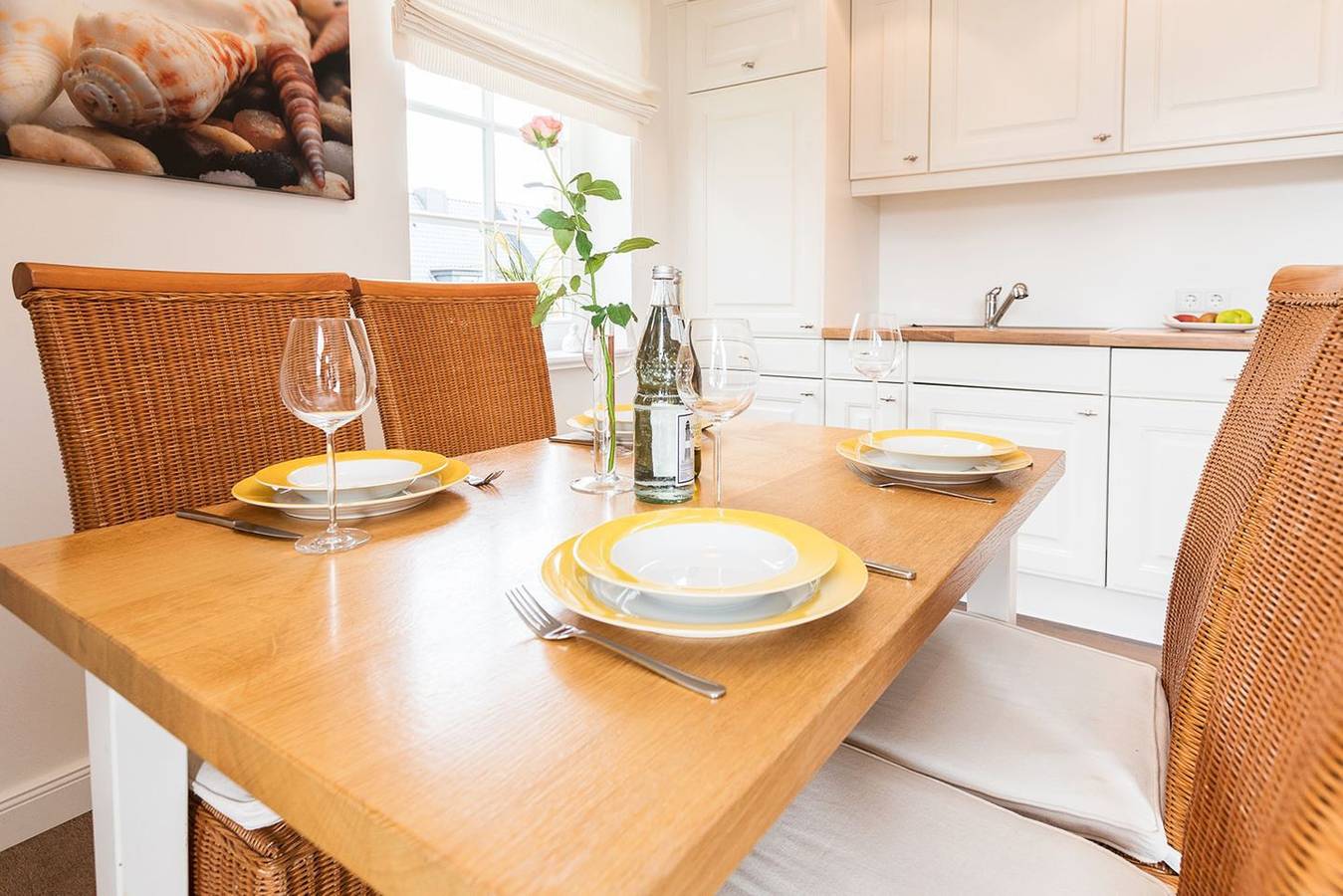 Ganze Wohnung, Komfortable Ferienwohnung mit Balkon und moderner Ausstattung in Westerland in Westerland, Sylt (Gemeinde)