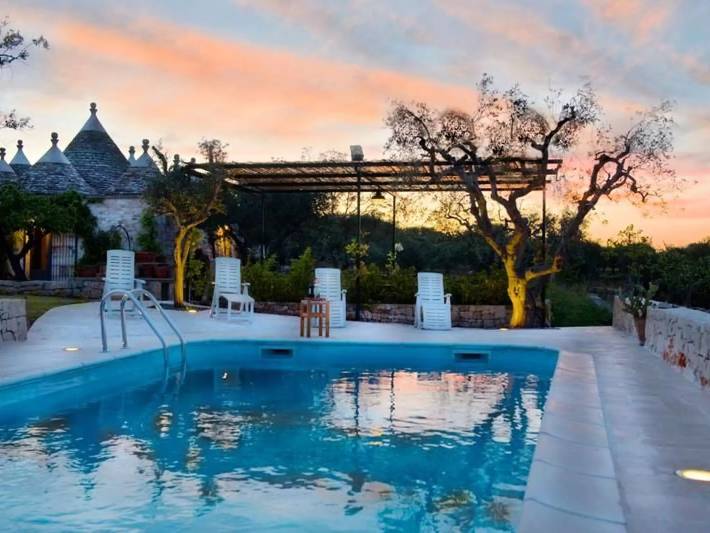 Villa con piscina per 4 persone, con giardino e piscina a Martina Franca