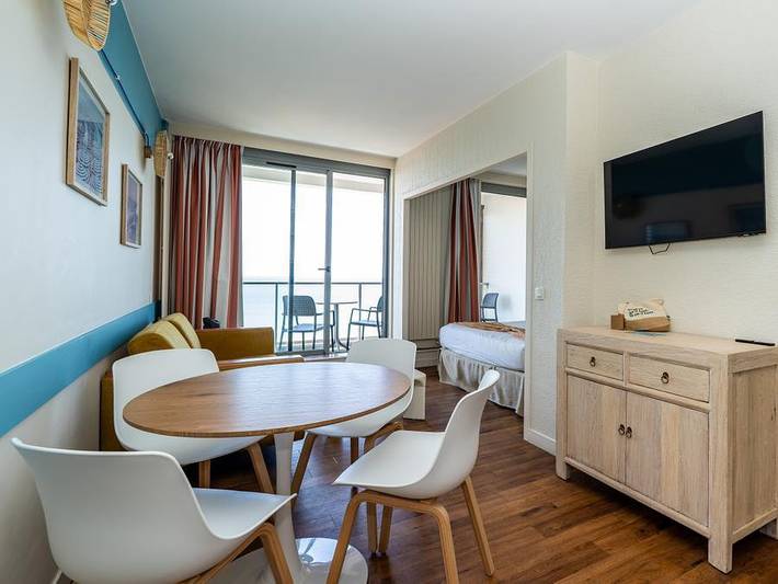 Estudio para 4 personas en Costa Vasca (Francia)