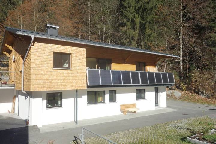 Vakantiewoning voor 4 personen, with tuin and uitzicht as well as terras in Au