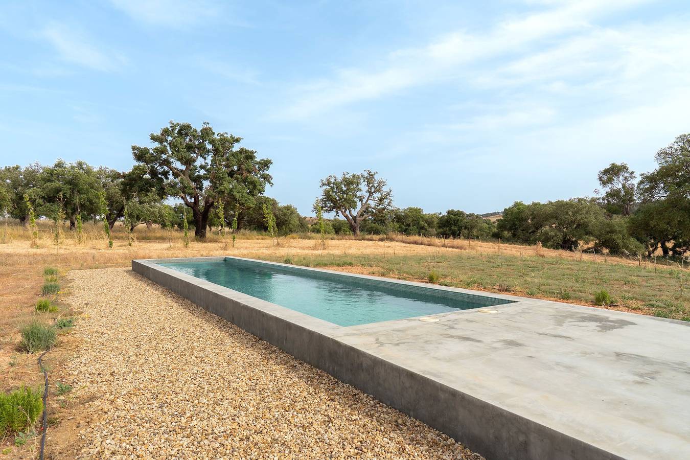 Ferienhaus 'Monte De Santiago' mit Bergblick, privatem Pool und Wi-Fi in São Domingos e Vale de Água, Alentejo Litoral