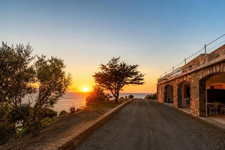 Appartement de vacances pour 4 personnes, avec Terrasse ainsi que Jardin et Vue
