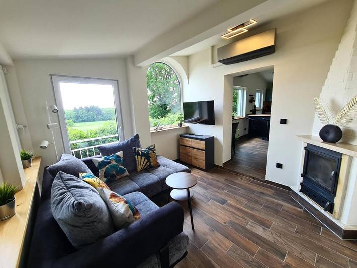 Ferienhaus für 5 Personen, mit Terrasse und Garten sowie Sauna und Ausblick in Roth - 3