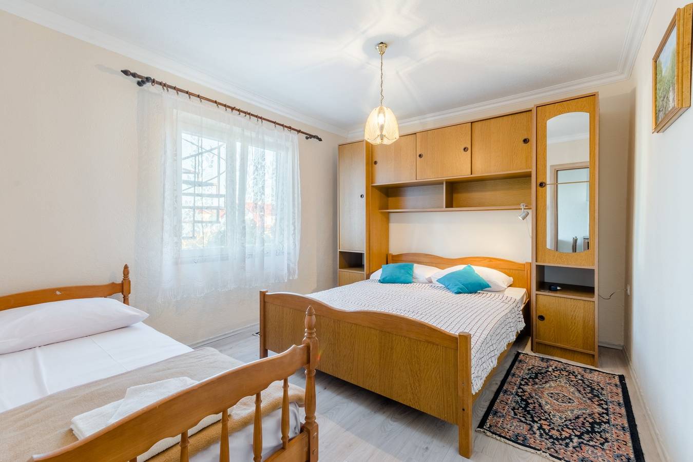 Geheel appartement, Vakantieappartement voor 4 personen met balkon in Okrug Gornji, Čiovo