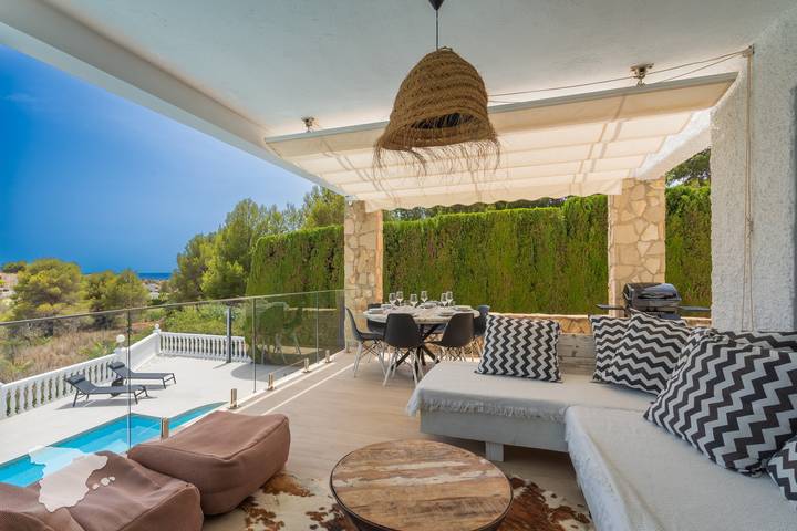 Casa de vacaciones para 6 personas, con jardín y terraza en Gran Sol