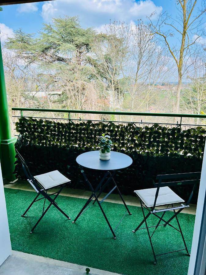 Appartement de vacances pour 2 personnes, avec Balcon ainsi que Terrasse et Vue
