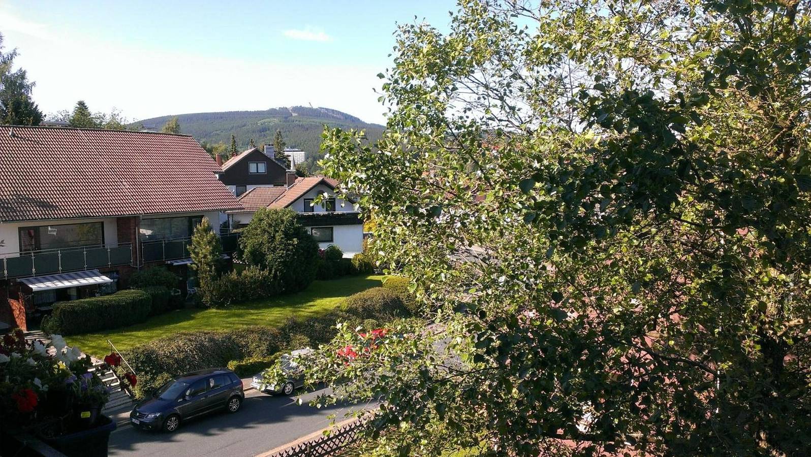 Appartement 'Hexe I - Mit Blick Auf Den Wurmberg' met Uitzicht op de Bergen, Balkon en Wifi, foto 8