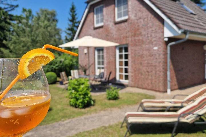 Ferienhaus für 8 Personen, mit Garten und Sauna, mit Haustier