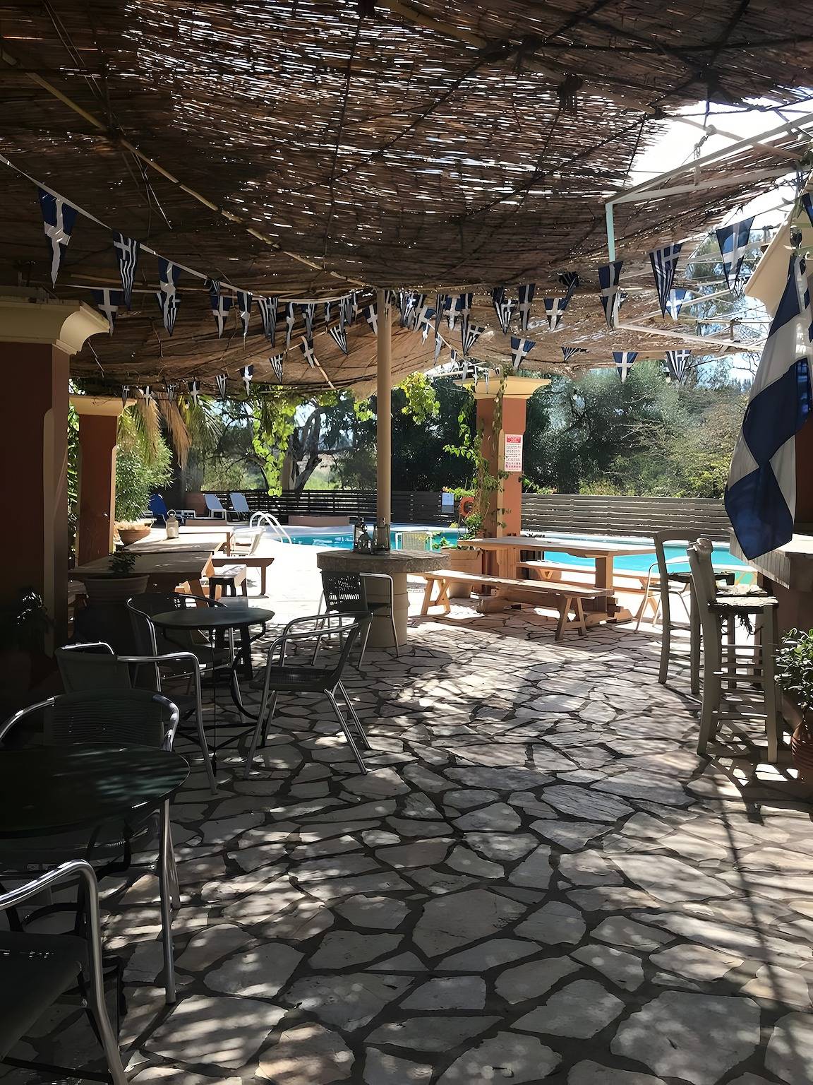 Poolfront Cabana 13 – Small Double Room by the Pool in Corfu