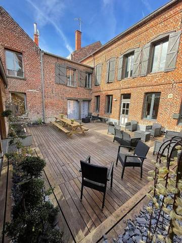 Maison d’hôte pour 2 personnes, avec terrasse et jardin à Douai