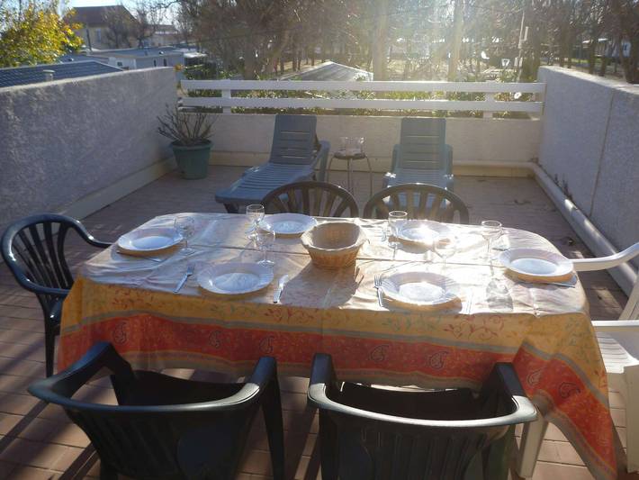 Appartement de vacances pour 6 personnes, avec terrasse dans Marseillan-Plage