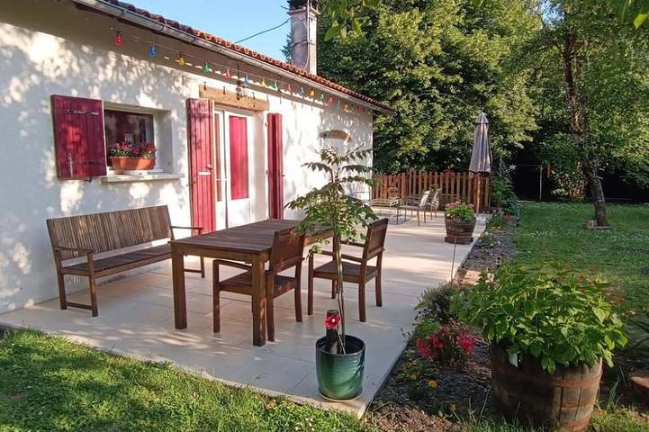 Maison de vacances pour 4 personnes, avec Jardin