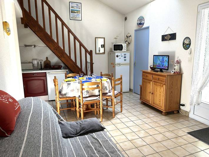 Location de vacances pour 5 personnes, avec piscine et terrasse dans Plage des Dunes (Bretignolles-sur-Mer) - 4