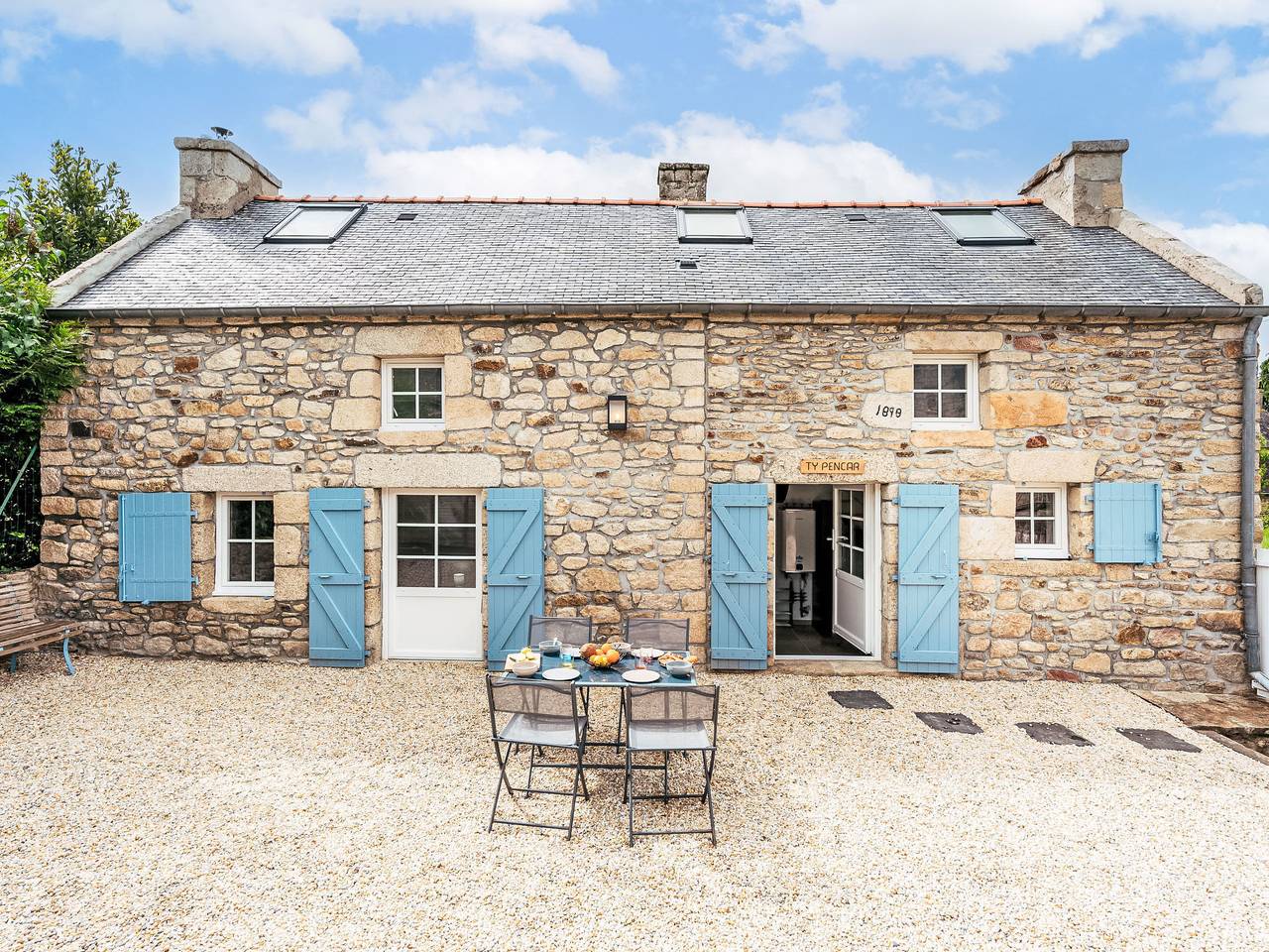 Maison de Pluméliau in Bieuzy, Pontivy region
