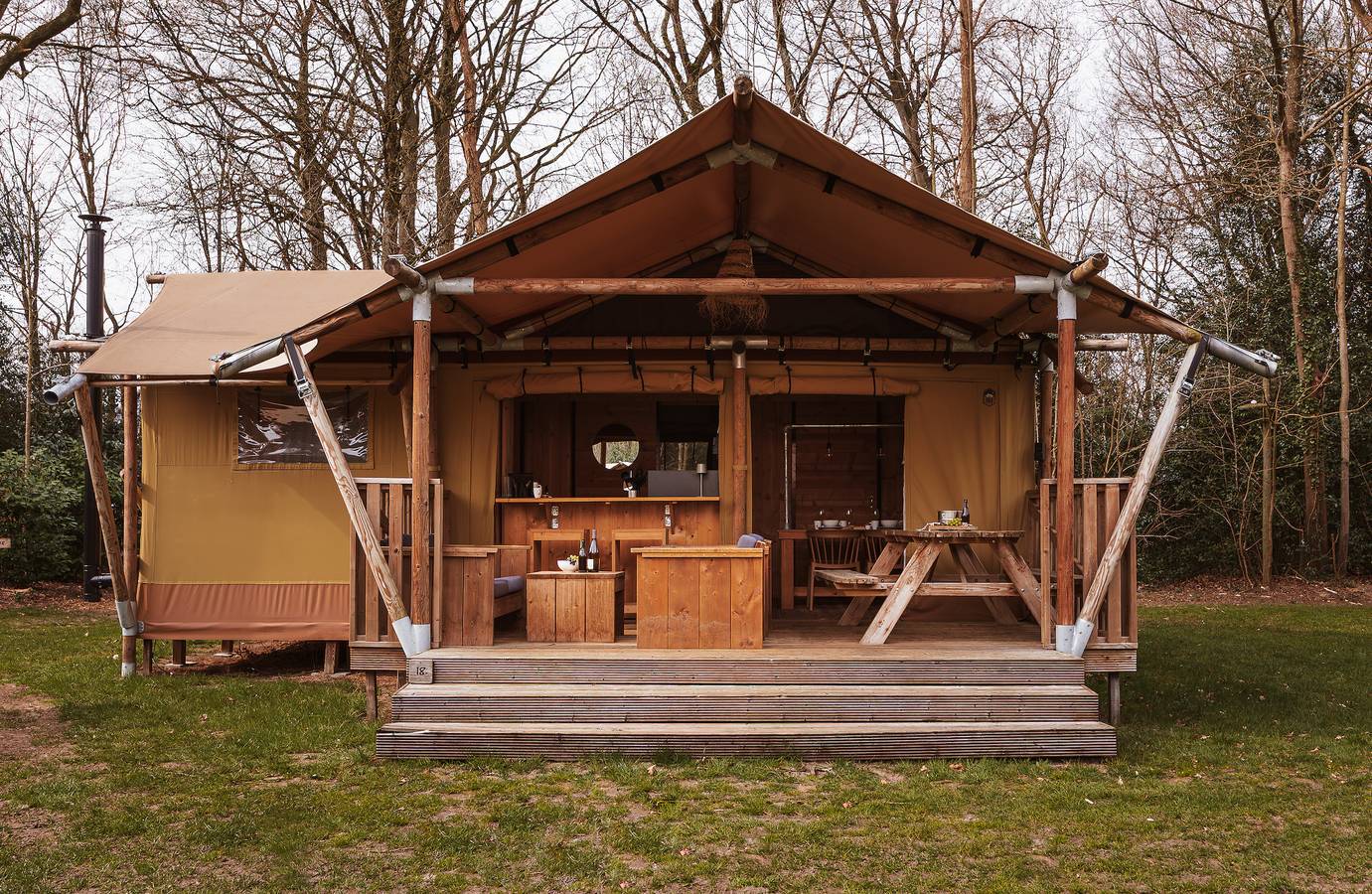 Gooise Heide — The Meadow Tent | 6 Persons in Huizen, Noord-Holland