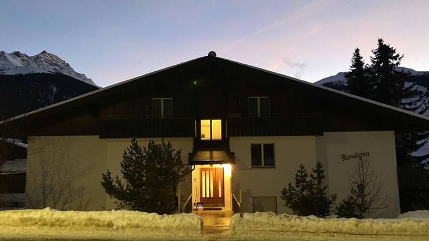 Vakantiewoning voor 4 personen, met balkon in Savognin