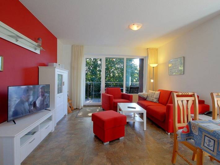 Ferienwohnung für 3 Personen, mit Balkon in Wremen