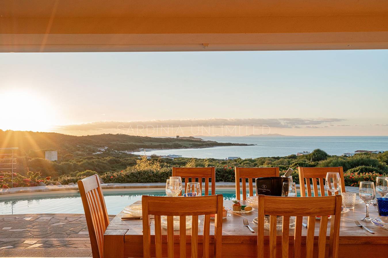 Villa Lysia in La Marinedda, Trinità d'Agultu e Vignola