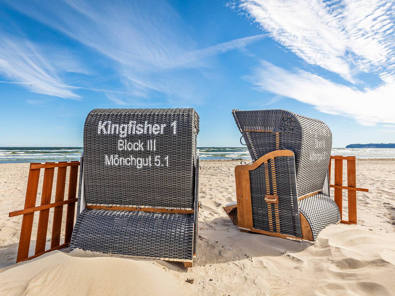 Apartamento vacacional entero, Fewo Kingfisher Dachterrasse in Prora - 2.51 in Prora, Binz